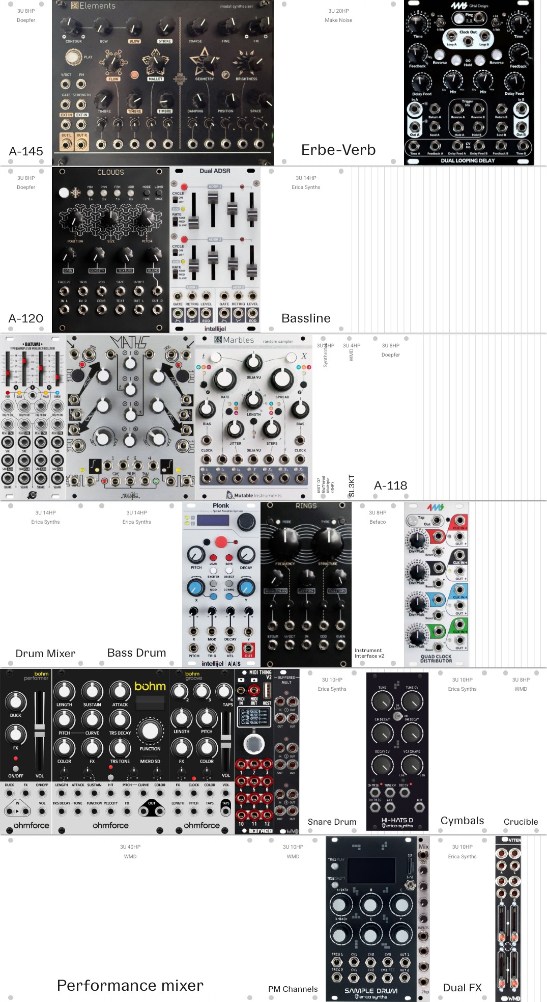 Rack preview for July 2026