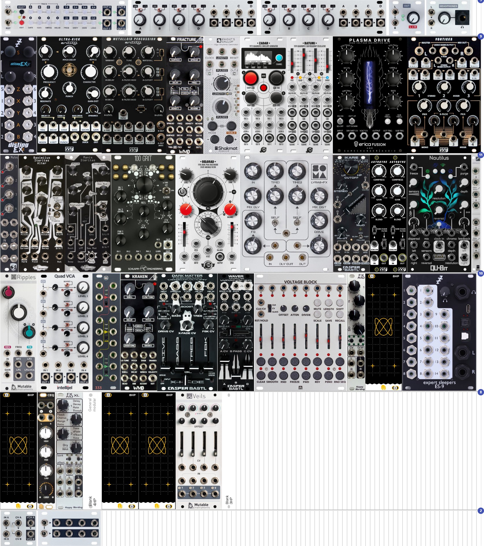 Rack preview for July 2024