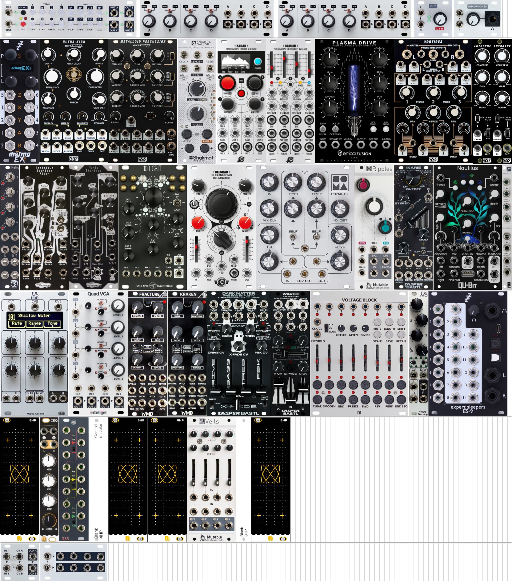 Rack preview for Aug 2024