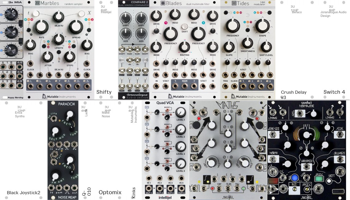 Rack preview for actual air