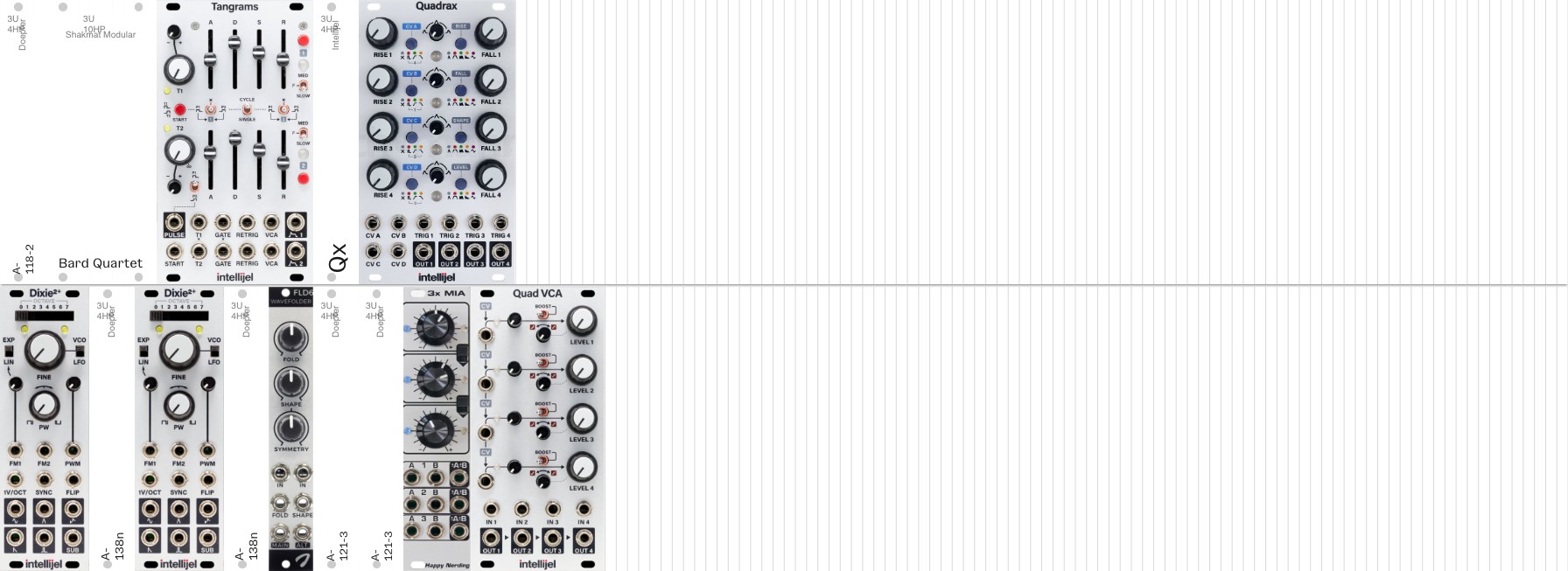 Rack preview for BhG Plan