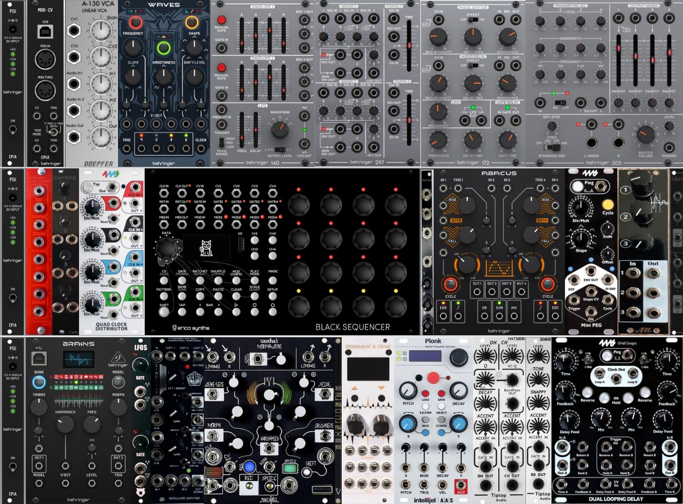 Rack preview for FULL 104 RACK