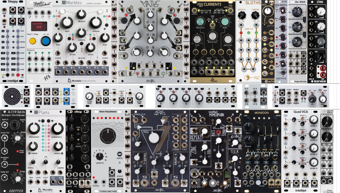 Rack preview for Ambient Instrument
